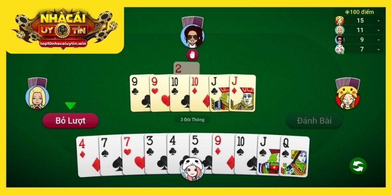 Áp dụng 3 đôi thông khéo léo để dễ thắng nhất